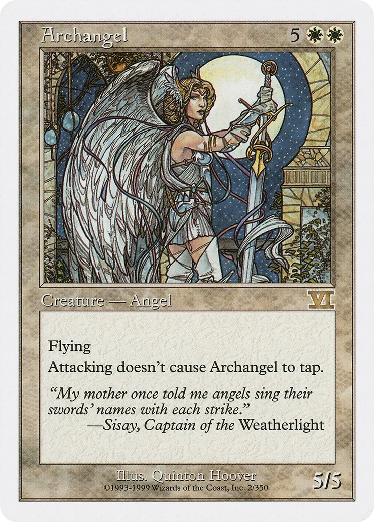 Archangel — Classic Sixth Edition — Magic: The Gathering