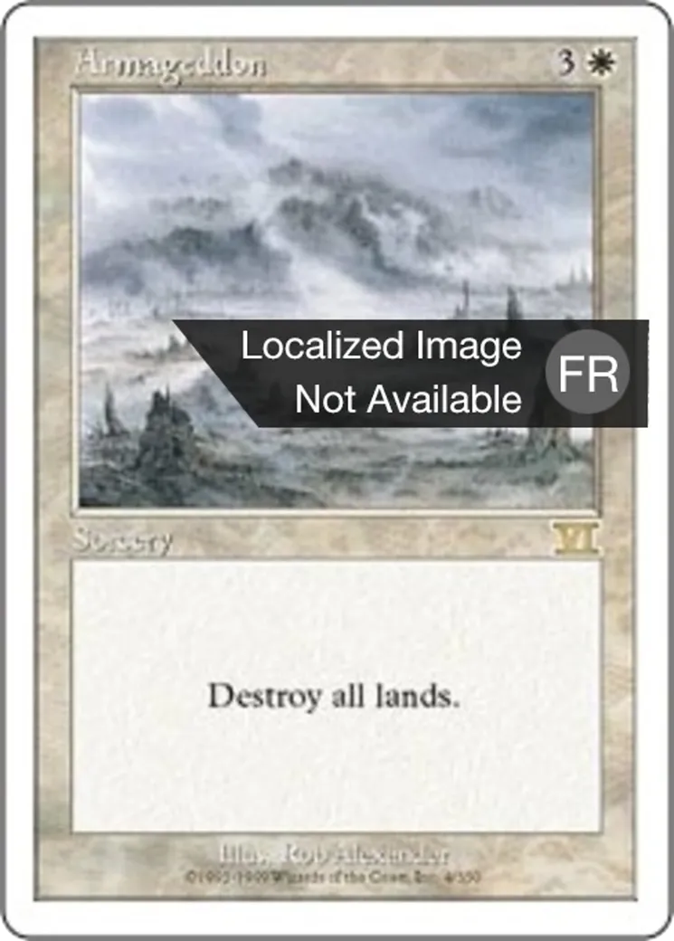 Armaguedon — Classic Sixth Edition — Magic: The Gathering