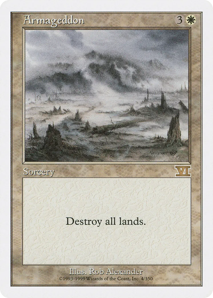 Armaguedon — Classic Sixth Edition — Magic: The Gathering