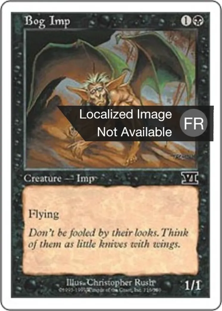 Diablotin des marécages — Classic Sixth Edition — Magic: The Gathering