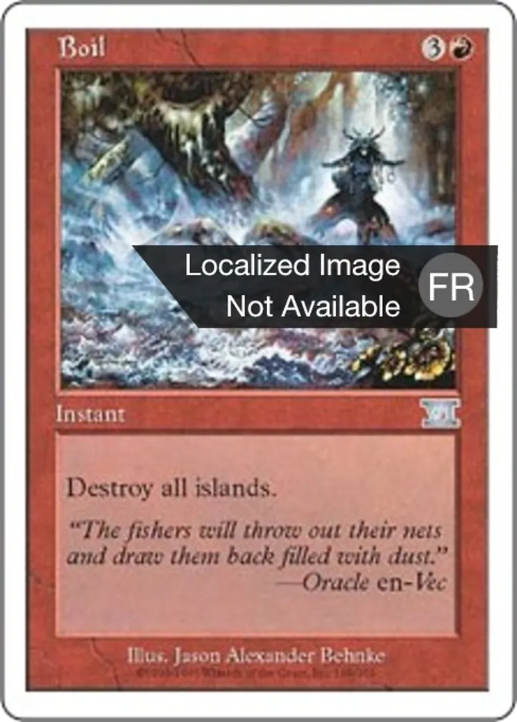 Bouillonnement — Classic Sixth Edition — Magic: The Gathering