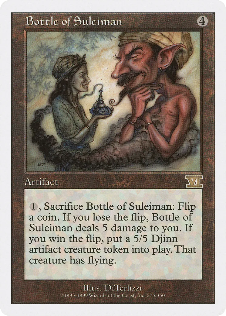 Bottle of Suleiman — Classic Sixth Edition — Magic: The Gathering