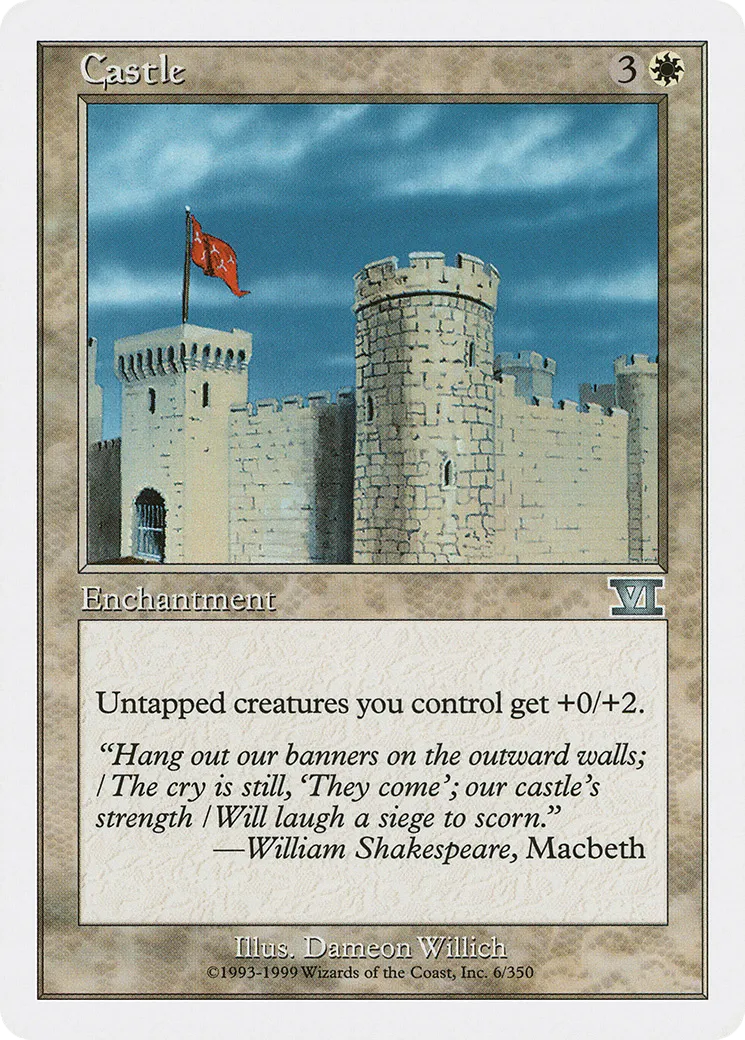 Château fort — Classic Sixth Edition — Magic: The Gathering