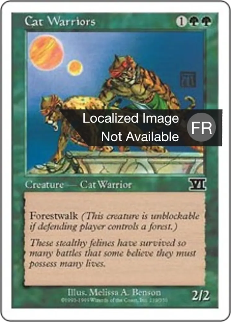 Guerriers chats — Classic Sixth Edition — Magic: The Gathering