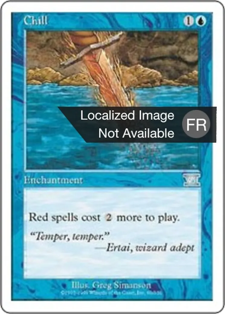 Refroidissement — Classic Sixth Edition — Magic: The Gathering
