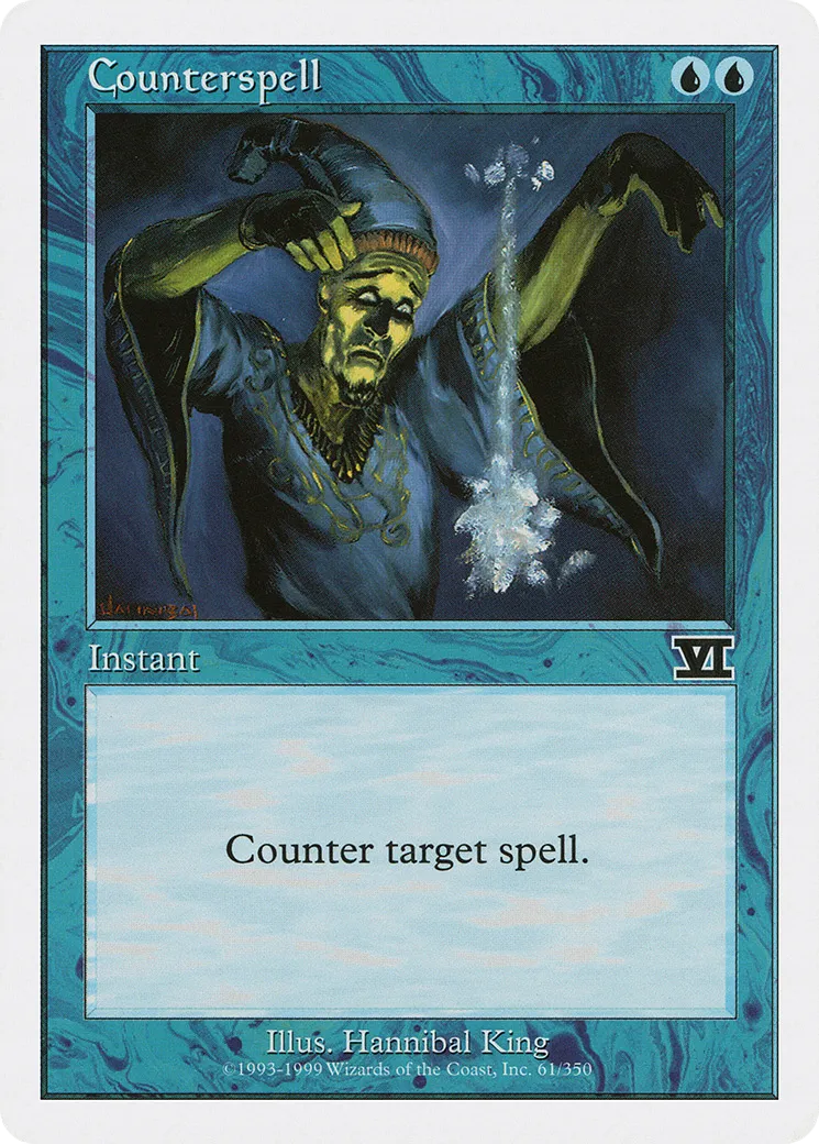 Counterspell — Classic Sixth Edition — Magic: The Gathering