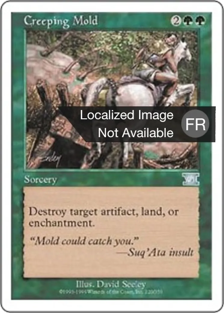 Moisissure rampante — Classic Sixth Edition — Magic: The Gathering
