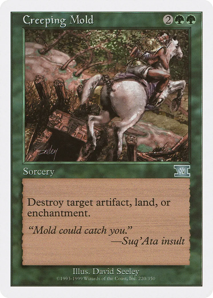 Moisissure rampante — Classic Sixth Edition — Magic: The Gathering