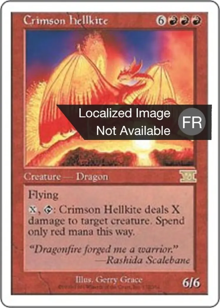 Escouflenfer pourpre — Classic Sixth Edition — Magic: The Gathering