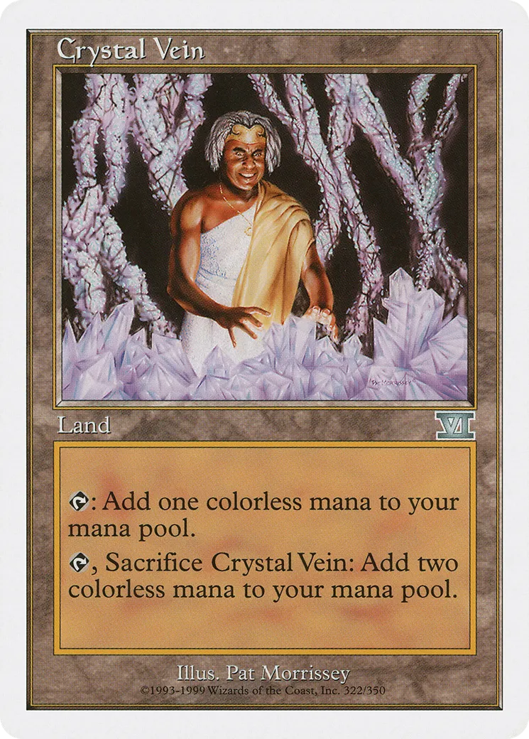 Crystal Vein — Classic Sixth Edition — Magic: The Gathering