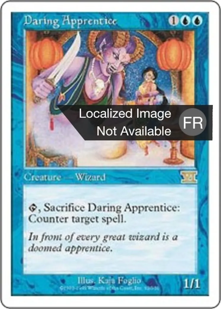 Apprentie audacieuse — Classic Sixth Edition — Magic: The Gathering
