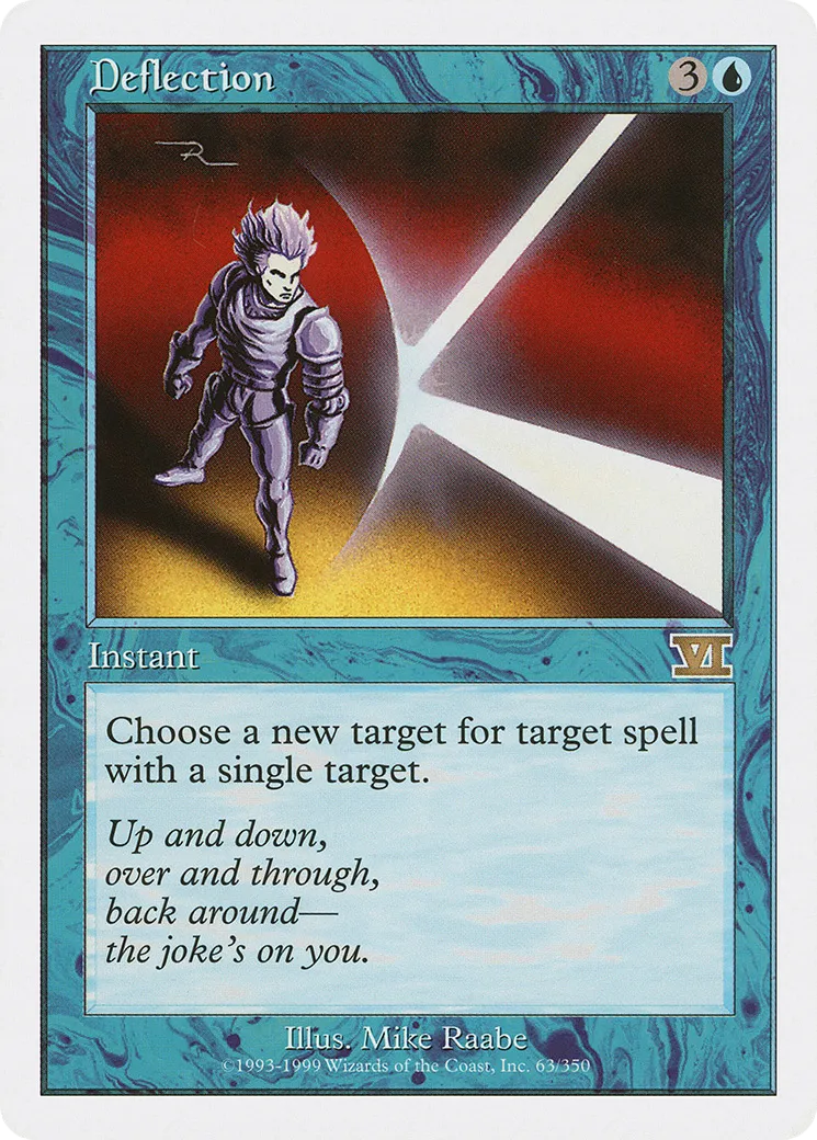 Deflection — Classic Sixth Edition — Magic: The Gathering