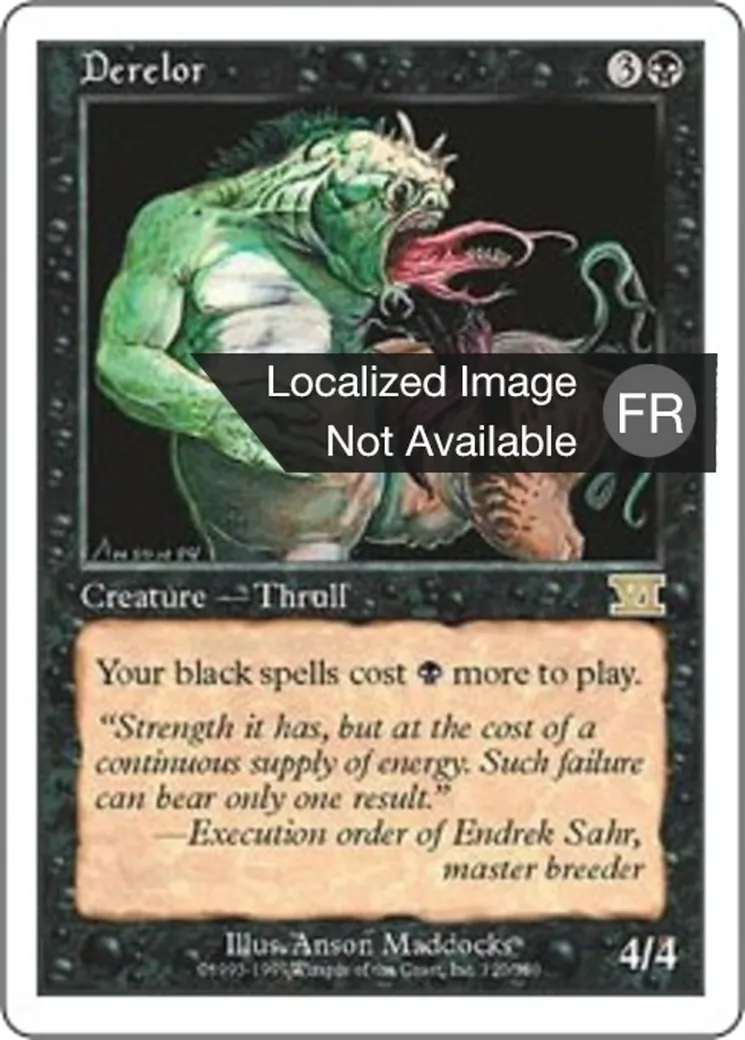 Dérelor — Classic Sixth Edition — Magic: The Gathering