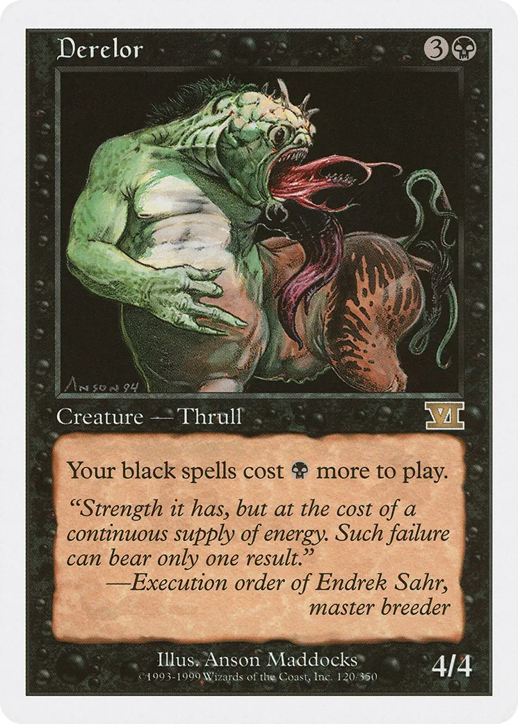 Derelor — Classic Sixth Edition — Magic: The Gathering