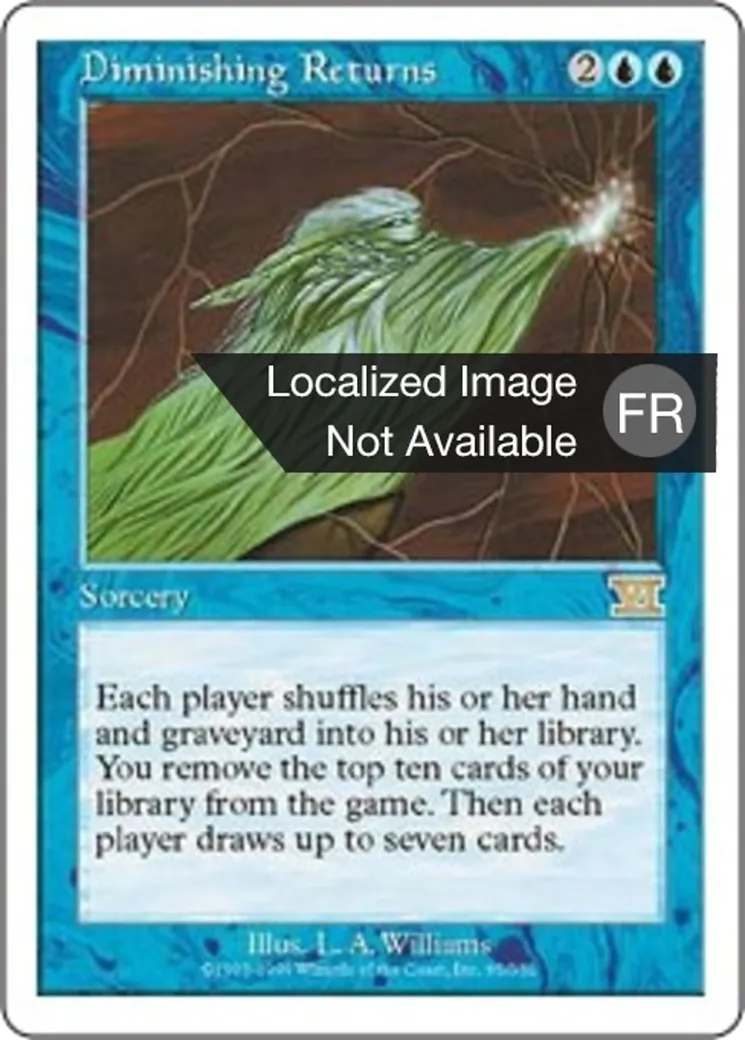 Rendements décroissants — Classic Sixth Edition — Magic: The Gathering