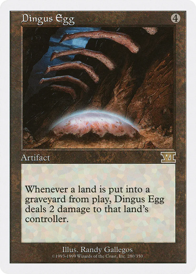Dingus Egg — Classic Sixth Edition — Magic: The Gathering