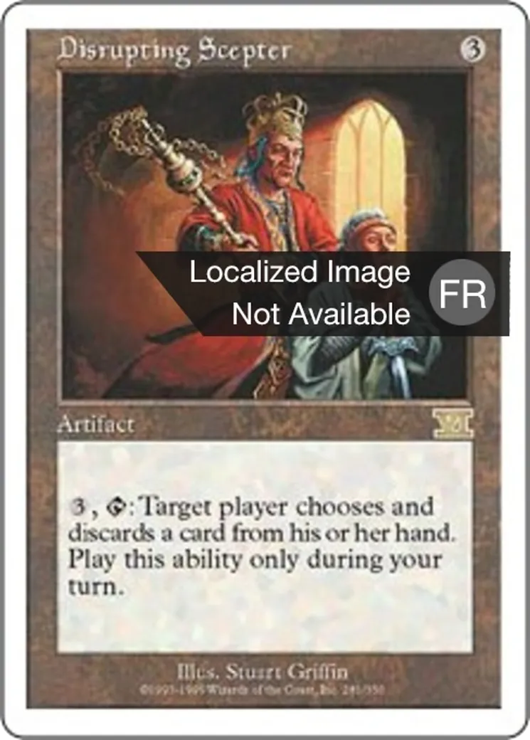Sceptre de dislocation — Classic Sixth Edition — Magic: The Gathering