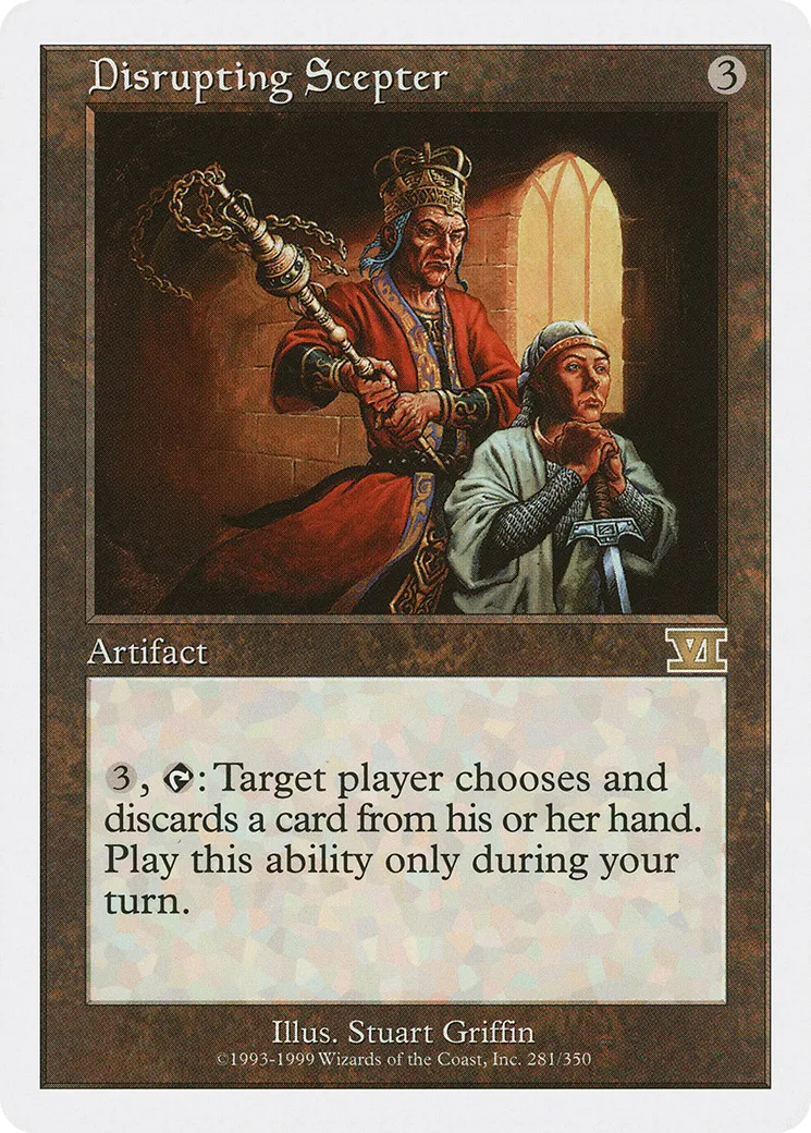 Disrupting Scepter — Classic Sixth Edition — Magic: The Gathering