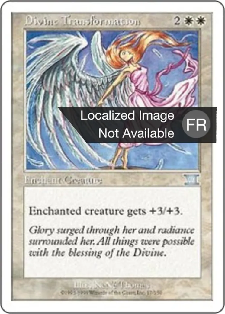 Transformation divine — Classic Sixth Edition — Magic: The Gathering