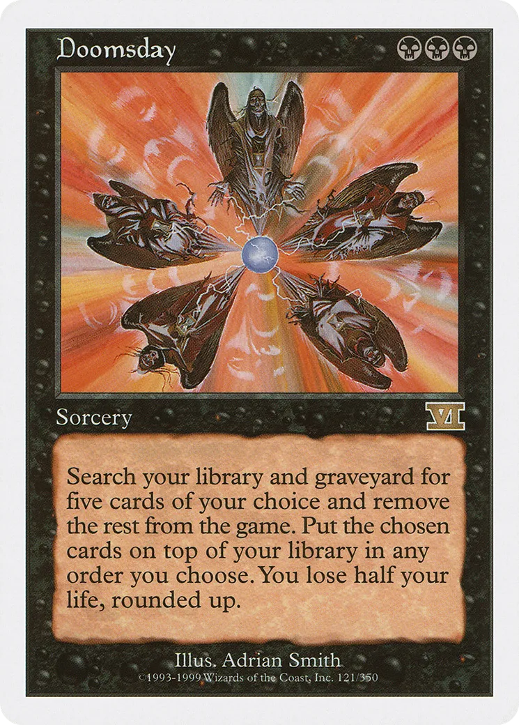Doomsday — Classic Sixth Edition — Magic: The Gathering