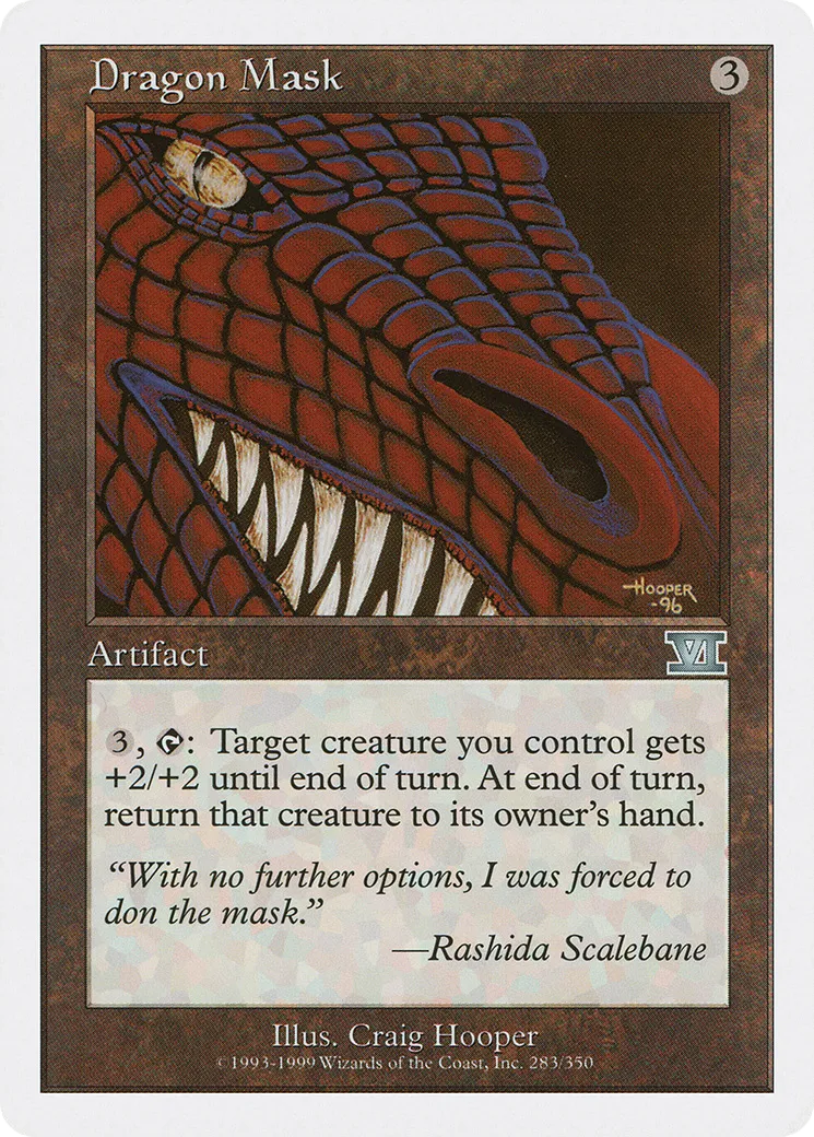 Dragon Mask — Classic Sixth Edition — Magic: The Gathering