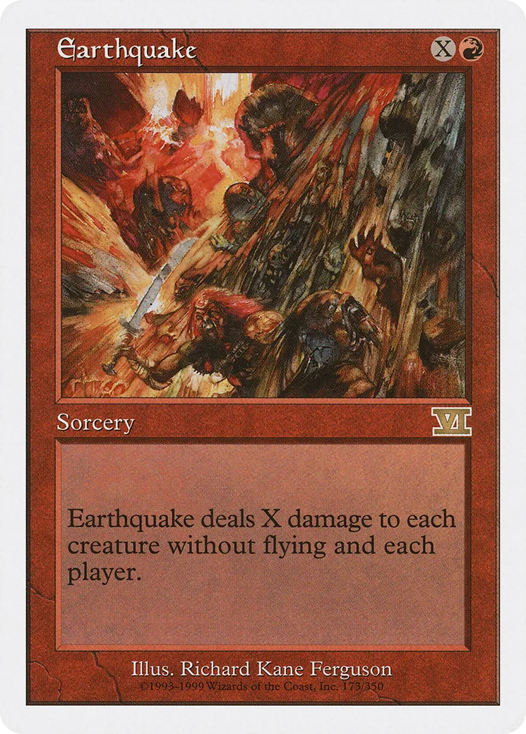 Earthquake — Classic Sixth Edition — Magic: The Gathering