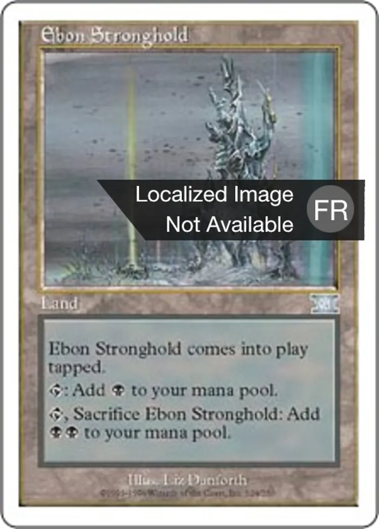 Place forte d'ébên — Classic Sixth Edition — Magic: The Gathering