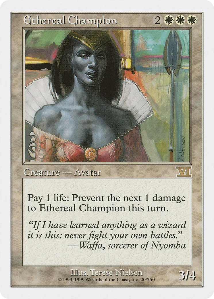 Ethereal Champion — Classic Sixth Edition — Magic: The Gathering