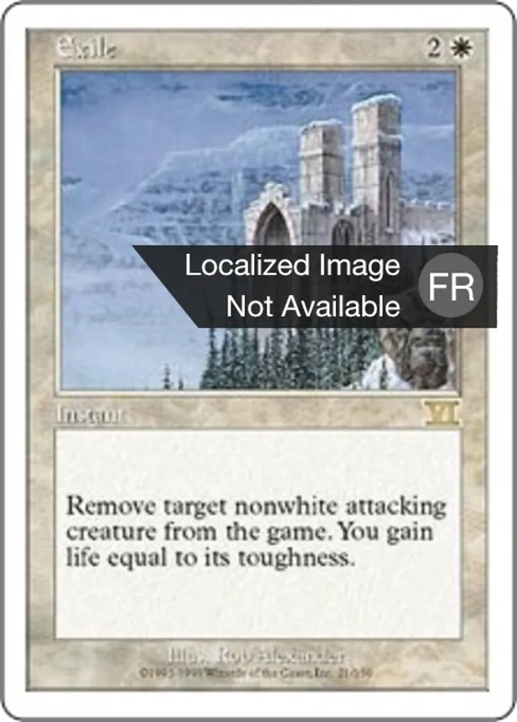 Exil from Classic Sixth Edition - Magic: The Gathering