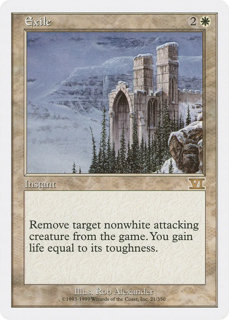 Exile — Classic Sixth Edition — Magic: The Gathering