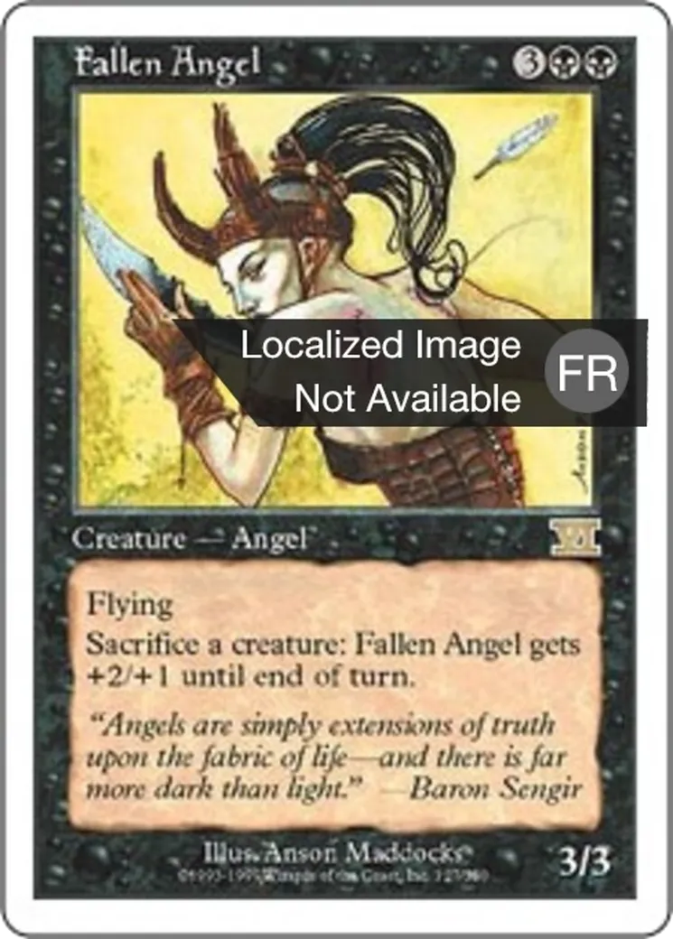 Ange déchue from Classic Sixth Edition - Magic: The Gathering