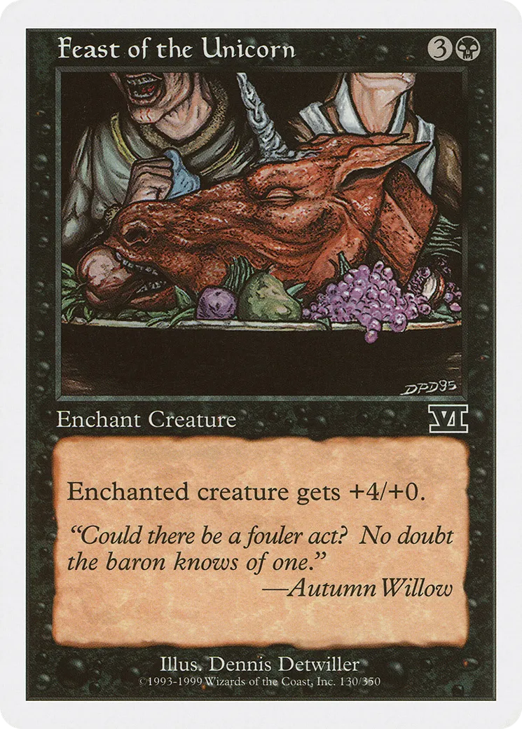 Feast of the Unicorn — Classic Sixth Edition — Magic: The Gathering