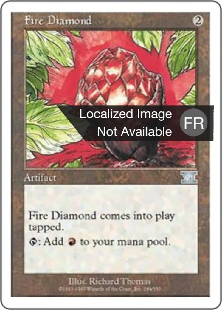 Diamant du feu — Classic Sixth Edition — Magic: The Gathering