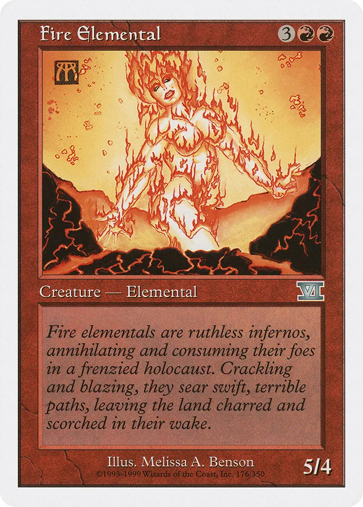 Fire Elemental — Classic Sixth Edition — Magic: The Gathering