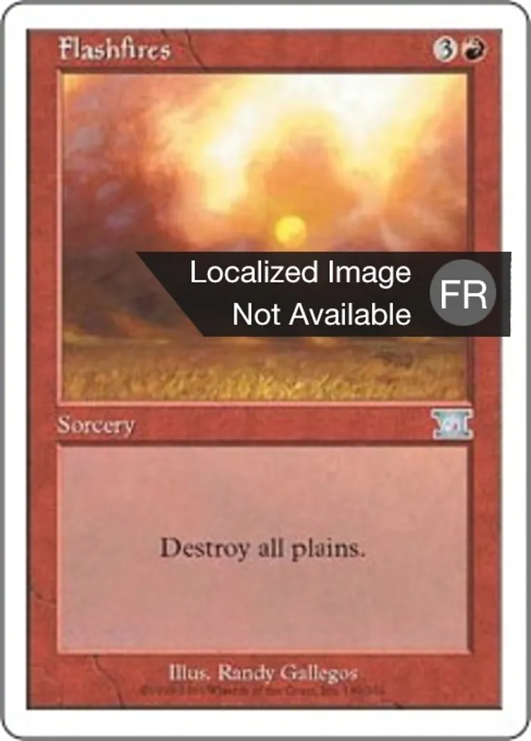 Feu de brousse from Classic Sixth Edition - Magic: The Gathering