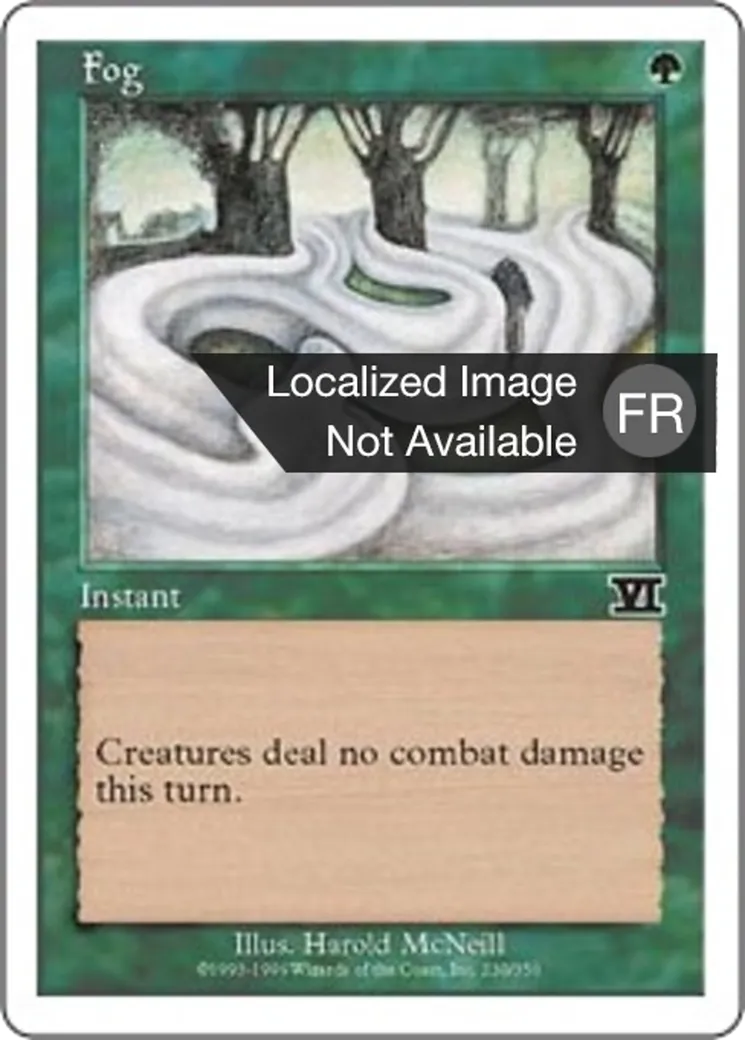 Brouillard from Classic Sixth Edition - Magic: The Gathering