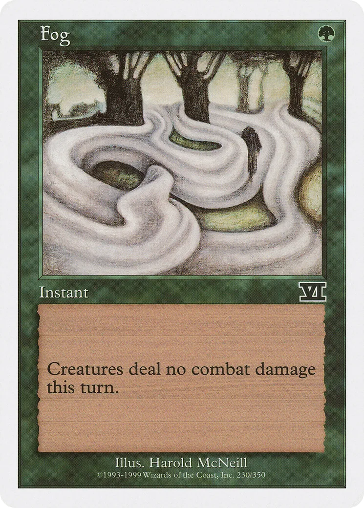 Fog — Classic Sixth Edition — Magic: The Gathering