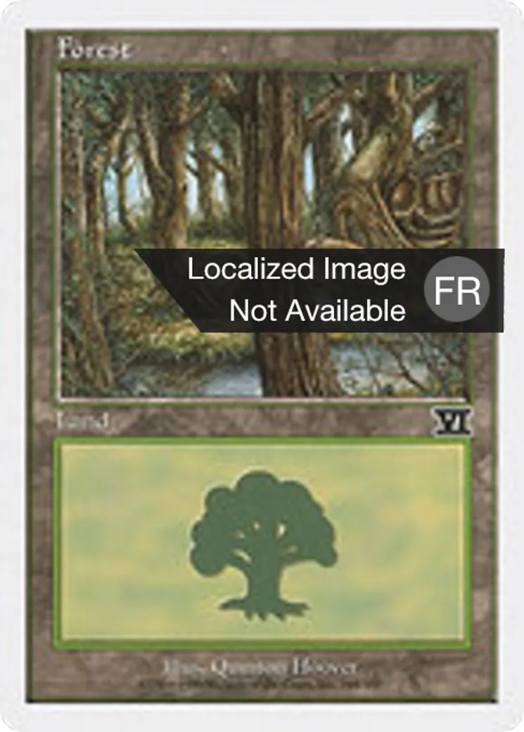 Forêt — Classic Sixth Edition — Magic: The Gathering