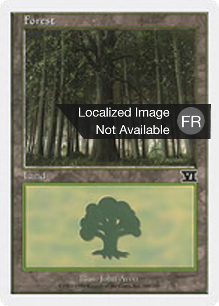 Forêt — Classic Sixth Edition — Magic: The Gathering