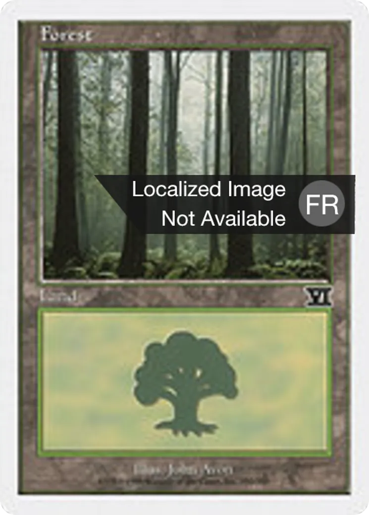 Forêt — Classic Sixth Edition — Magic: The Gathering