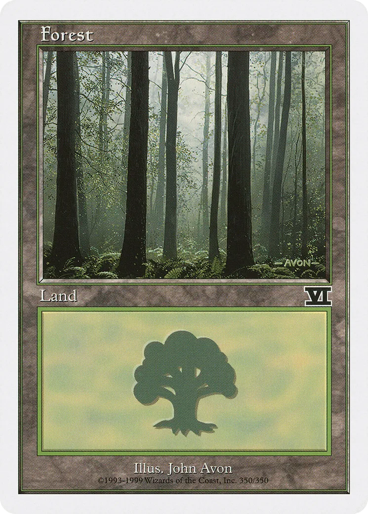 Forest — Classic Sixth Edition — Magic: The Gathering