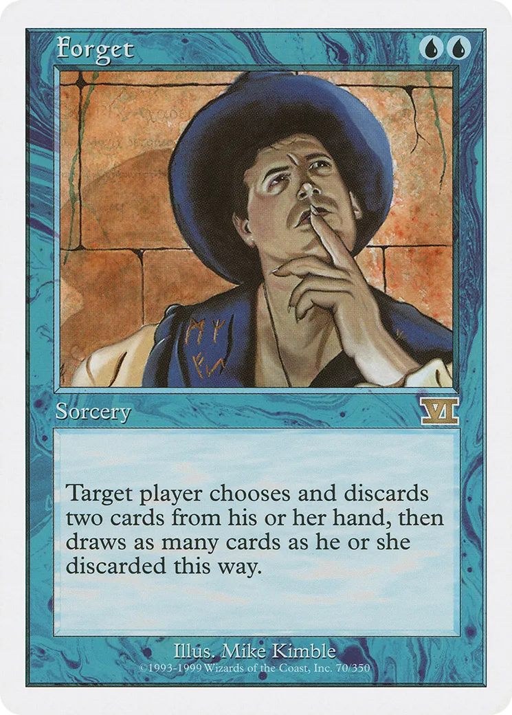 Forget — Classic Sixth Edition — Magic: The Gathering