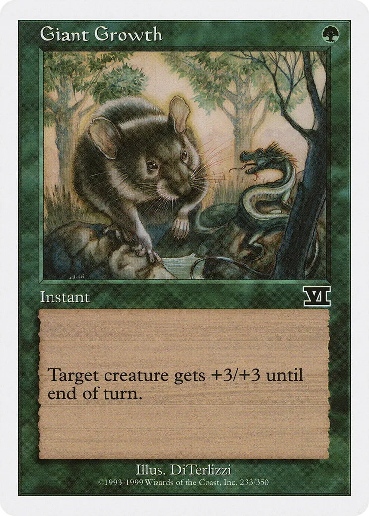 Croissance gigantesque — Classic Sixth Edition — Magic: The Gathering