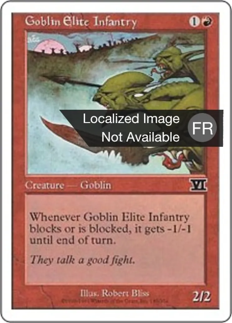Infanterie gobeline d'élite — Classic Sixth Edition — Magic: The Gathering