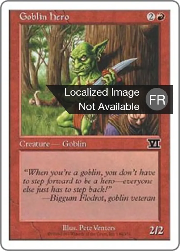 Heros gobelin — Classic Sixth Edition — Magic: The Gathering