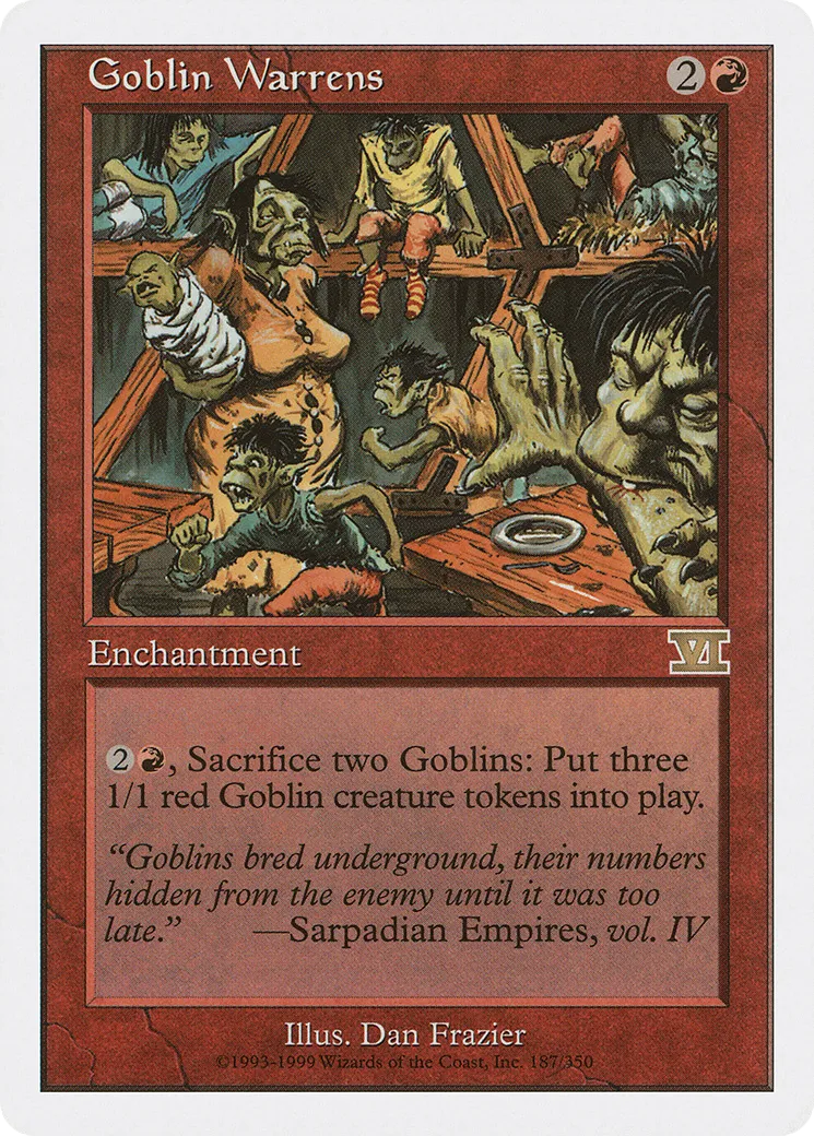 Goblin Warrens from Classic Sixth Edition - Magic: The Gathering
