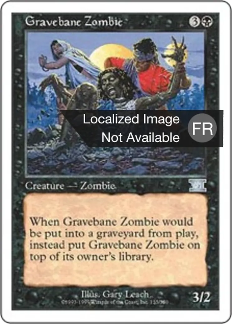 Zombie récurrent from Classic Sixth Edition - Magic: The Gathering