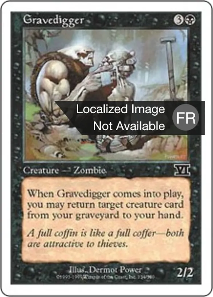 Fossoyeur from Classic Sixth Edition - Magic: The Gathering