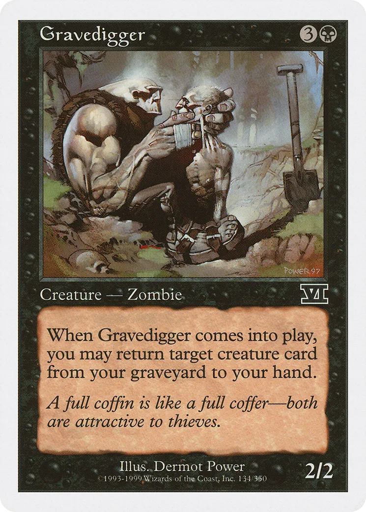 Gravedigger — Classic Sixth Edition — Magic: The Gathering