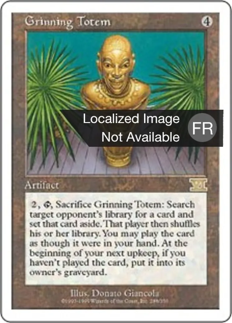 Totem grimaçant from Classic Sixth Edition - Magic: The Gathering